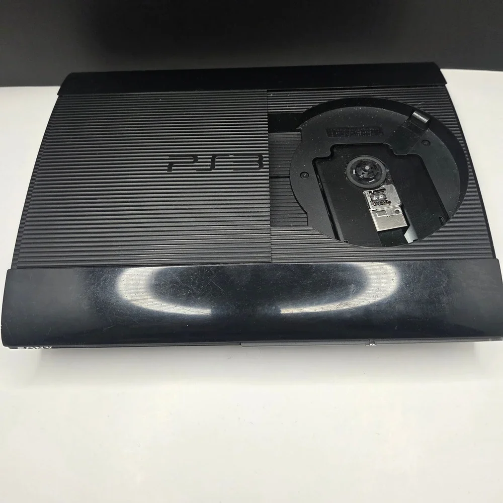 Sony PlayStation 3 PS3 Super Slim Console Black HDMI Power Cables Tested